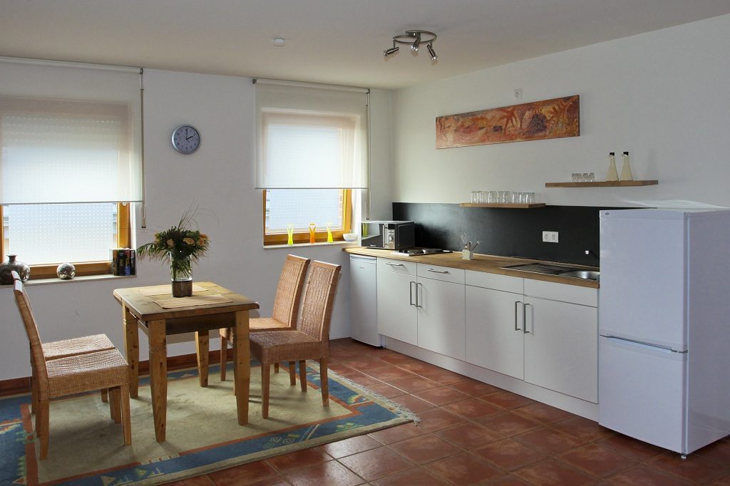 Wohnküche der Ferienwohnung Hamminkeln